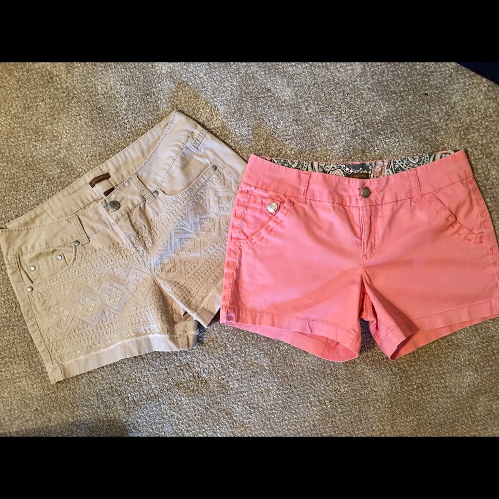 Copper Key shorts bought at Dillard’s